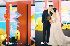 任意门 | 三原色彩色婚礼婚礼图片