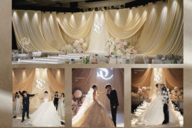 帷幔下的韩式婚礼婚礼图片