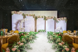 刚毅与温柔婚礼图片