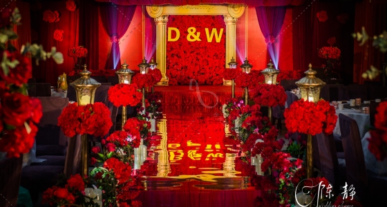 中国红-婚礼策划图片