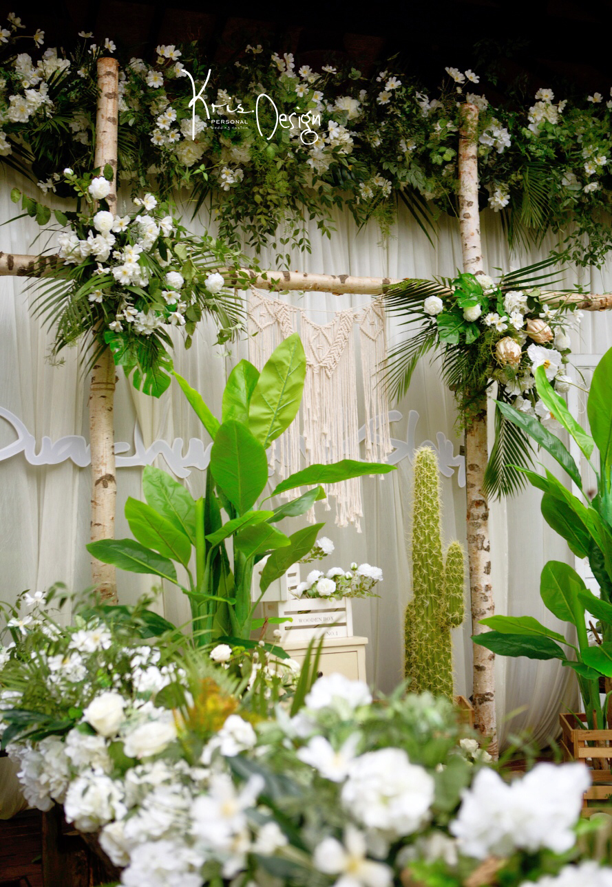 绿色户外小清新婚礼现场效果图_价格表明细_找我婚礼