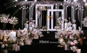 成都世纪城天堂洲际大饭店-粉紫韩式婚礼图片