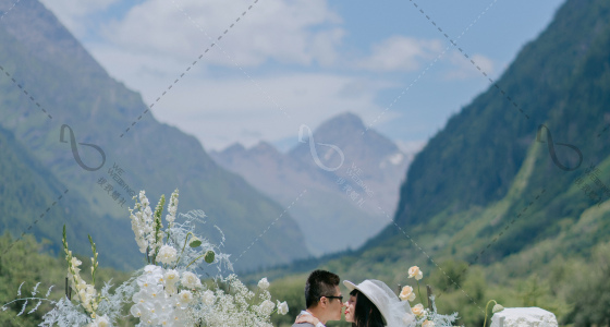 川西目的地婚礼-婚礼策划图片