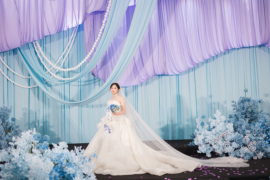 一场魔幻的蓝紫色婚礼婚礼图片
