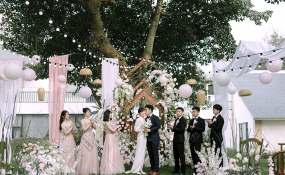 西蜀森林酒店(西南1门)-粉色系户外| 森林里的秘密婚礼图片