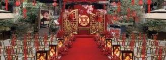 《庭院汉婚》-红户外新中式婚礼照片