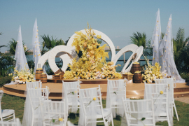 柠檬气泡婚礼图片