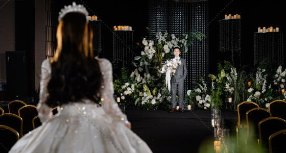 白绿系韩式-婚礼策划图片