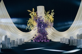 “爱乐之城”｜紫黄婚礼图片