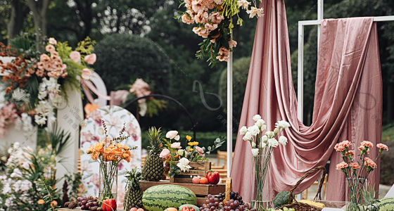法式复古花园风婚礼-婚礼策划图片
