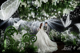 气质森系婚礼丨迷雾森林婚礼图片