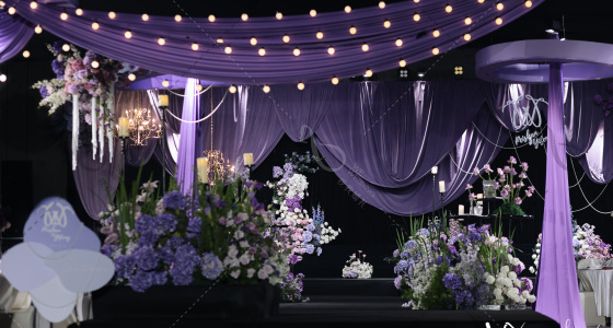 紫色系小众｜呼吸感-婚礼策划图片