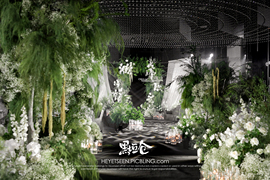 自然韩系婚礼图片