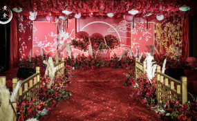 成都索菲斯锦苑宾馆-宴会厅-《青丝绾正》婚礼图片
