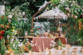 问有迟暮等佳人，独有荷香有缘人婚礼图片