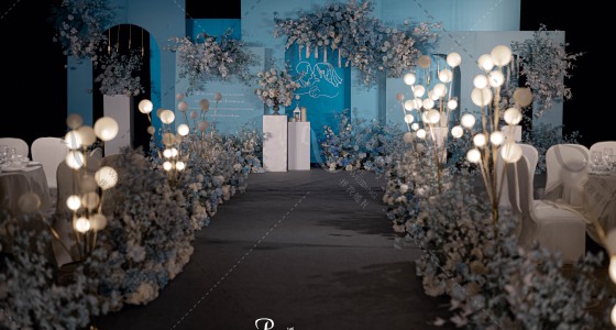 蓝蓝蓝-婚礼策划图片