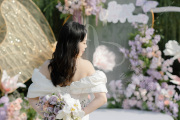 庆隆高尔夫湖边婚礼-婚礼主持图片