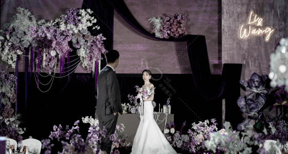 《鸢尾 • 紫   Iris Purpl》-婚礼策划图片