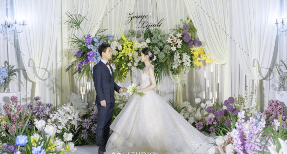 小层高韩式婚礼-婚礼策划图片