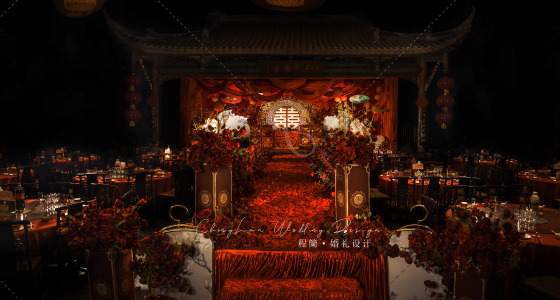 锦绣红妆-婚礼策划图片