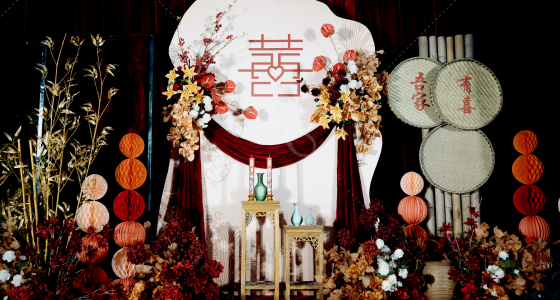 新中式答谢宴-婚礼策划图片