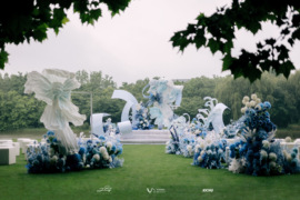 云之上婚礼图片