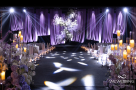 迷雾紫婚礼图片