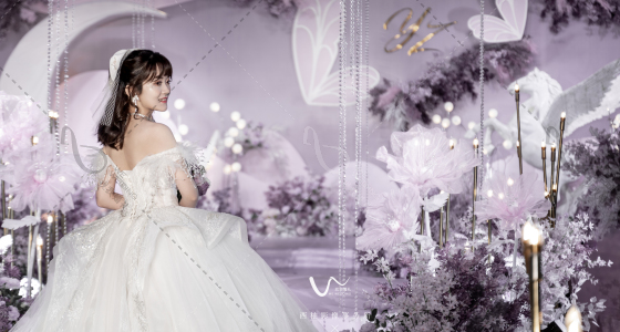 紫色梦幻-婚礼策划图片