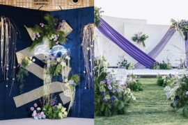 一场有风的天台婚礼婚礼图片