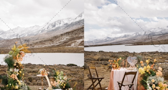 雪山婚礼-婚礼策划图片