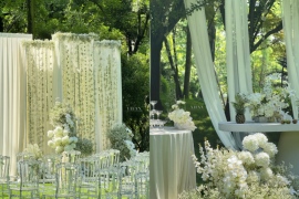 韩式花串婚礼婚礼图片