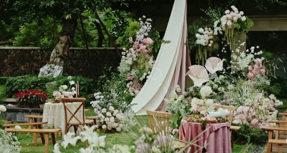 当你像花开在花园-婚礼策划图片