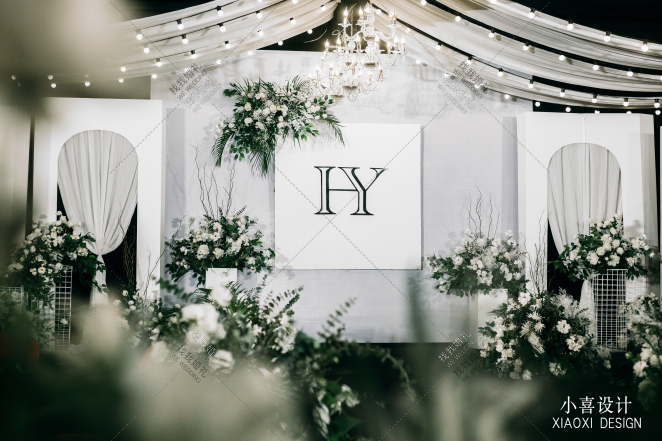 H&Y-绿室内韩式婚礼照片