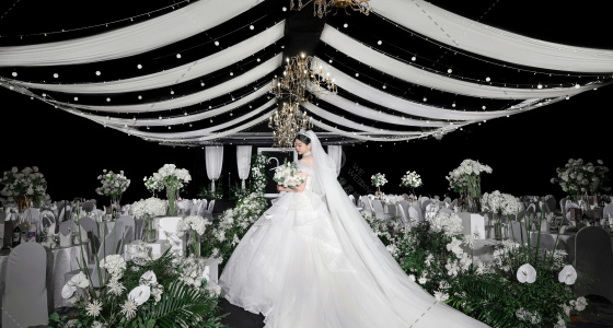 《白绿韩系婚礼》-婚礼策划图片