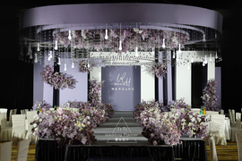 极简大气水晶婚礼婚礼图片