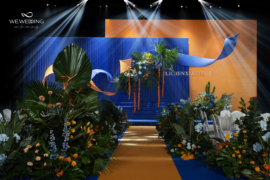 日月同辉婚礼图片