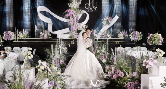 高级简洁的韩式婚礼-婚礼策划图片
