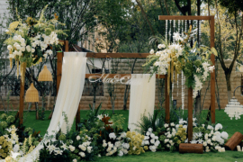 自然系户外森系婚礼婚礼图片