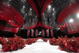 红白水晶婚礼婚礼图片