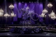 黑与紫的魅力-婚礼策划图片