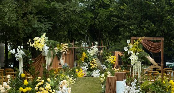 复古 | 法式 | 后花园-婚礼策划图片