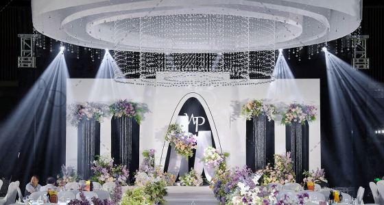 粉紫韩式婚礼-婚礼策划图片
