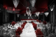 红白水晶婚礼-婚礼策划图片