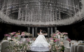 成都锦江澜岸酒店-宴会厅-韩式·水晶婚礼图片