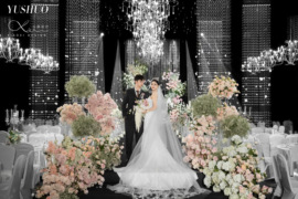 柔美甜粉韩式婚礼婚礼图片