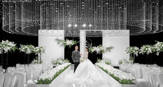 白绿水晶-婚礼策划图片