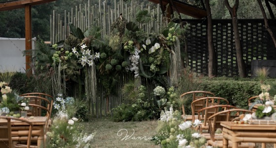 庭院中式婚礼-婚礼策划图片