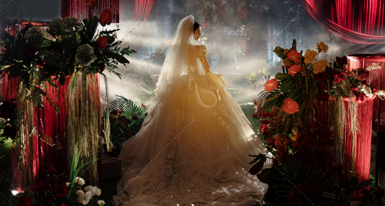 森林里的玫瑰｜森系婚礼-婚礼策划图片