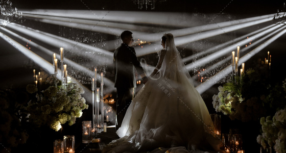 韩系水晶婚礼-婚礼策划图片