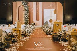 焦糖色系婚礼婚礼图片